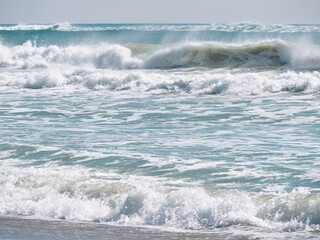 波　 太平洋　渥美半島　 愛知県田原市　日本　 