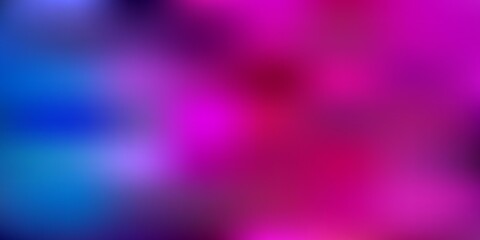 Light blue, red vector blurred pattern.