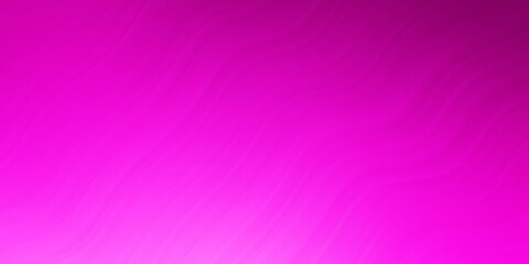 Light Pink vector background with bent lines. Bright sample with colorful bent lines, shapes. Template for cellphones.