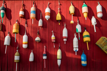 Lobster Buoys © Aaron