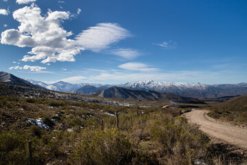 landscape with sky and clouds