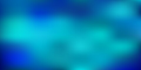 Light blue vector gradient blur template.