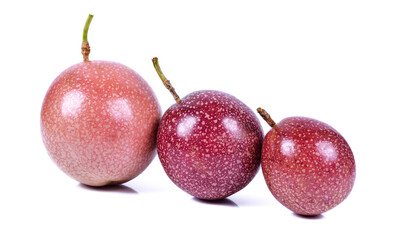 passion fruit isolated on white background