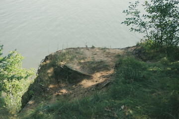 ledge on lake