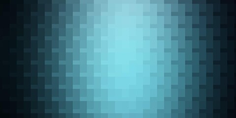 Light BLUE vector backdrop with rectangles. Colorful illustration with gradient rectangles and squares. Pattern for websites, landing pages.
