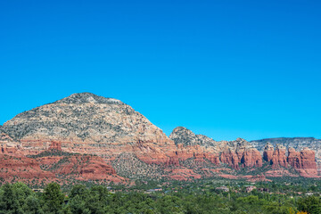 Red-Rock Buttes landscape in Red Rock State Park, Arizona