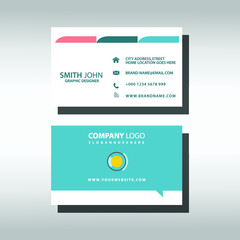 Id Card and business card design, professional name card template vector