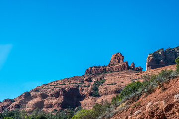 Red-Rock Buttes landscape in Red Rock State Park, Arizona