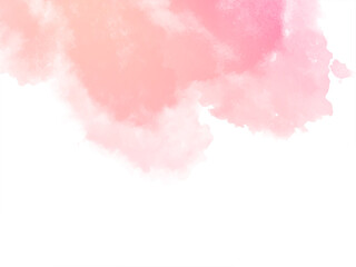 Decorative soft pink watercolor texture background