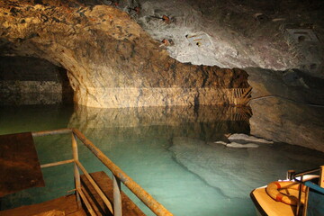inside the cave