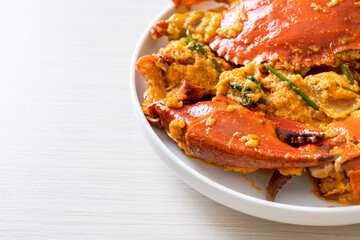 Stir Fried Crab with Curry Powder
