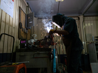 welder at work