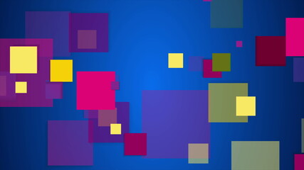 Retro blue purple geometric background