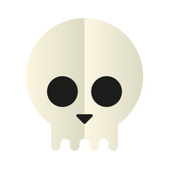 Isolated skull icon vector design
