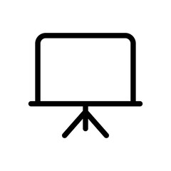 Projector screen icon