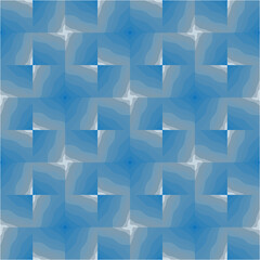 seamless pattern of blue tiles
