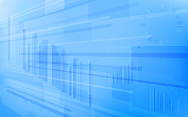 ビジネスグラフのイメージイラスト