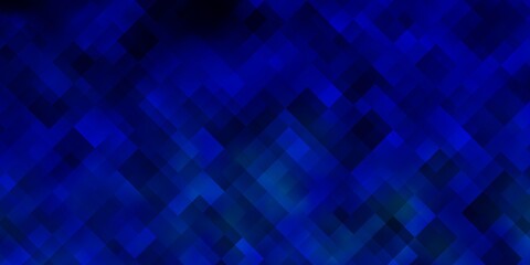 Light BLUE vector pattern in square style.