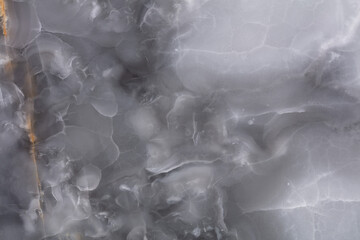 Natural grey onyx texture as part of new classic exterior look.