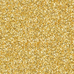 Golden glitter, sparkle confetti texture. Christmas abstract background. Ideal seamless pattern.