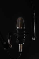 Studio Microphone or mic for recording for vocal singer n acoustic foam room for best sound...