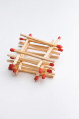 pile of matches