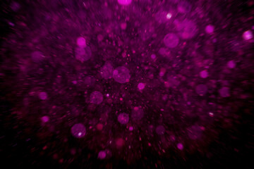 Beautiful pink glitter vintage lights