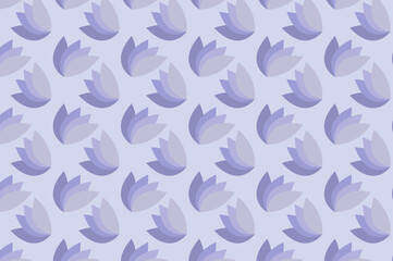 Simple leaf pattern design, Perfect for wallpapers and backgrounds.