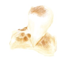 ふくれた焼き餅