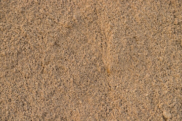 Sand pile for construction