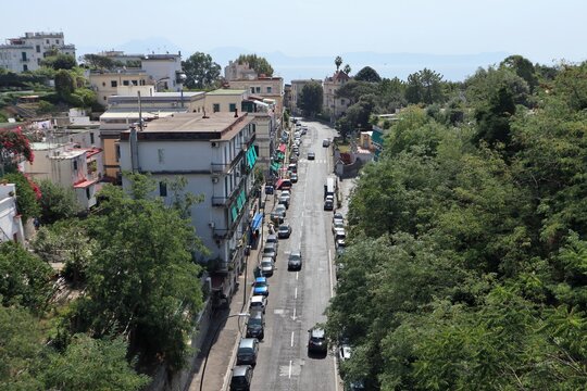 Napoli - Panorama dal ponte di Viale Virgilio