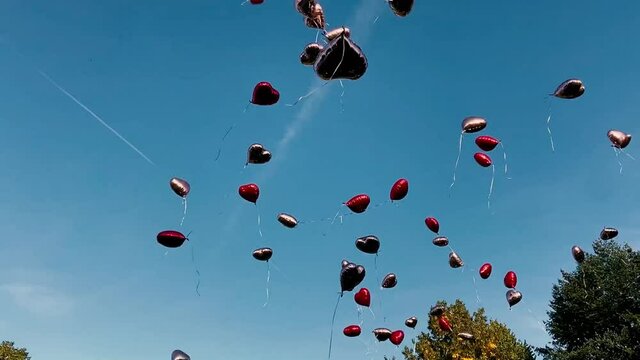 Hochzeitsfeier Ballons 