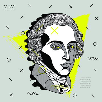 Frederic Francois Chopin.  Crazy yellow style.