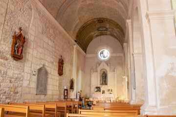 Ile d'Oléron. Saint-Denis. Chœur de l'église Saint-Denys. Charente-Maritime. Nouvelle-Aquitaine	