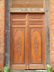 classic Javanese style doors