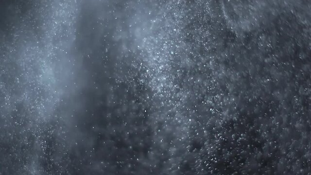 White dust particles dancing in the air - graphics