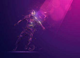 Fototapeta premium dribbingBall