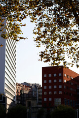 Architecture in the downtown of Bilbao