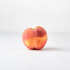 red apple on a black background