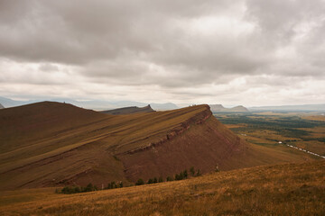 Landscape in Khakassia. Natural Park Chests