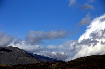 High mountains view, Abruzzo, Italy