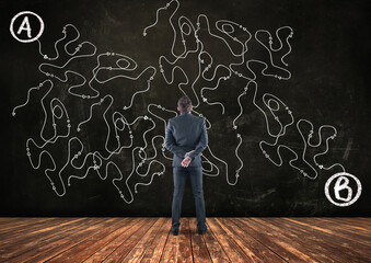 complicated path