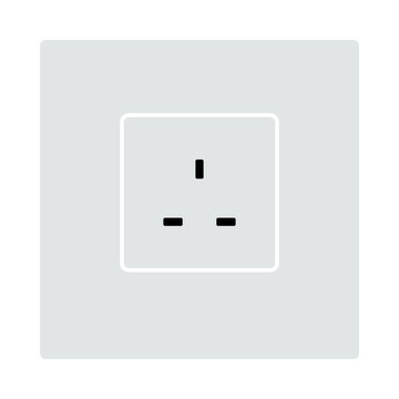 Great Britain Electrical Socket Icon