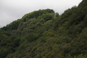 Mountanious landscape in Northern Spain