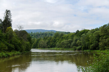 Fototapeta na wymiar Rzeka San 