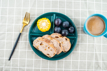 Nutritious breakfast on the table