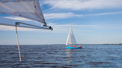 Sailing dinghy