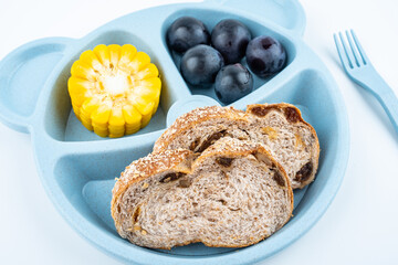 A balanced breakfast for children