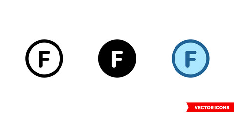 Petroleum solvent only icon of 3 types color, black and white, outline. Isolated vector sign symbol.