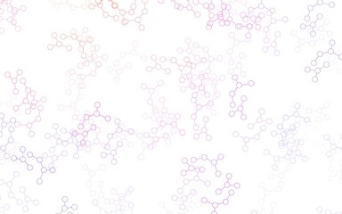 Light Pink, Red vector texture with artificial intelligence concept.